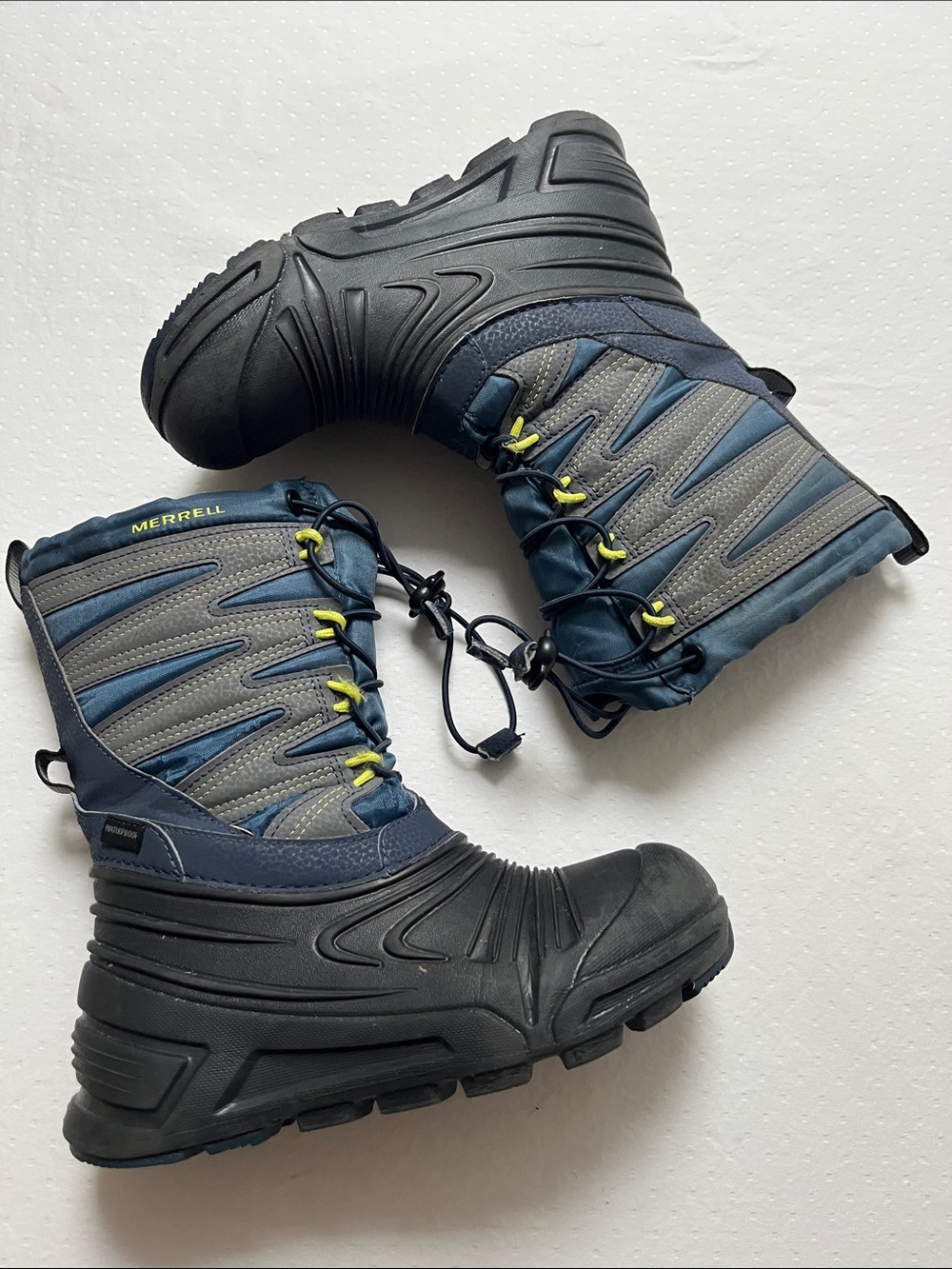 Merrell Snow Quest Lite 3.0 Waterproof Kids Winter Boots Size 2M